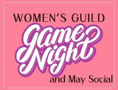 Women’s Guild Game Night & Social
