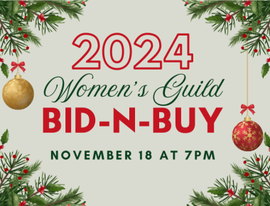 Women’s Guild Bid-N-Buy, 11/18