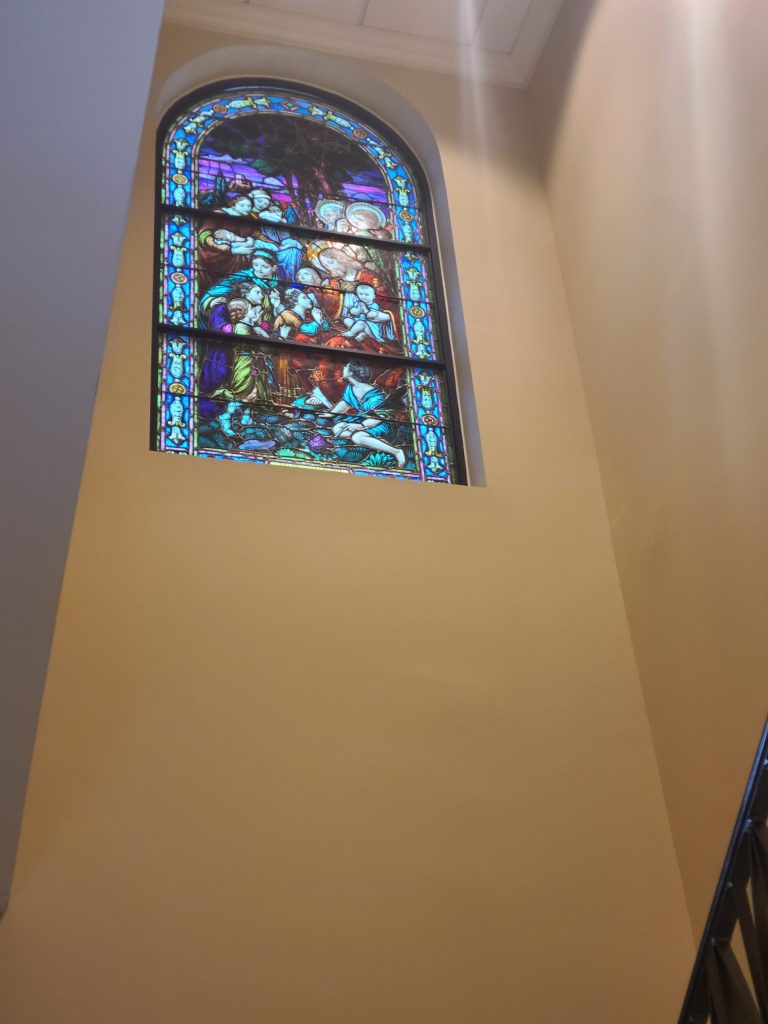 The Stained-Glass in the Stairwell