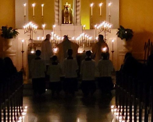 Rorate Caeli Jubilee Mass (Mass before Dawn)