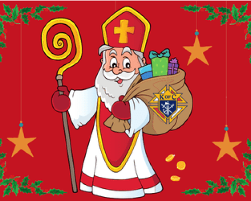 Knights of Columbus Pancake Breakfast with St. Nicholas